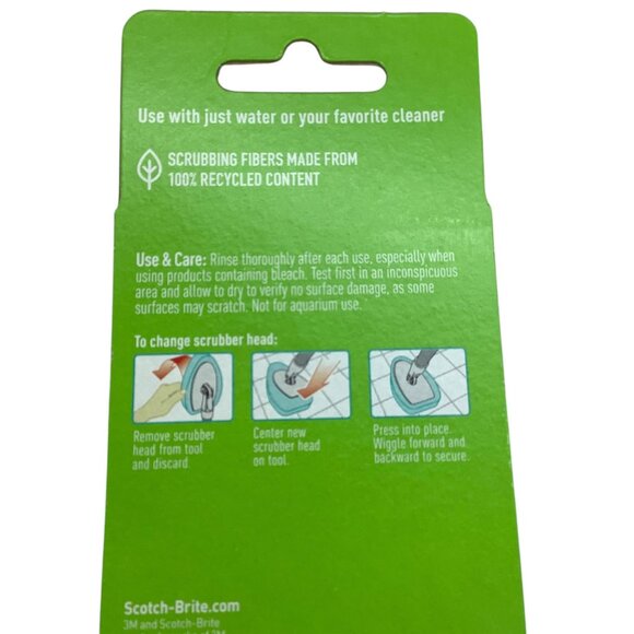 Scotch-Brite Non-Scratch Tub & Tile Scrubber Refill Quantity of 4 - Picture 5 of 6